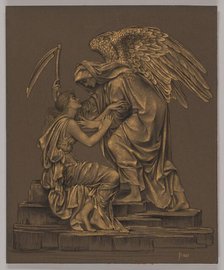 The Angel of Death, 1885. Creator: Mary Evelyn de Morgan.