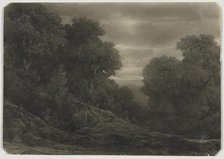 Landscape with Trees. Creator: Jean-Philippe George (Swiss, 1818-1888).