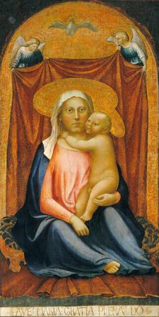 The Madonna of Humility, c. 1423/1424. Creator: Masaccio Tommaso.