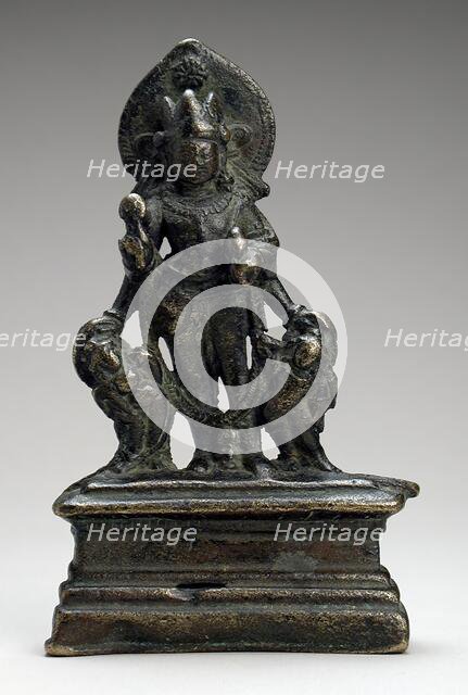 The Hindu God Vishnu, 9th century or 10th century. Creator: Unknown.