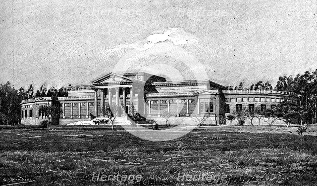 La Plata Museum, La Plata, Buenos Aires, Argentina, 1895. Artist: Unknown