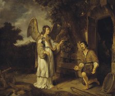 The Angel and Gideon, 1640. Creator: Gerbrand van den Eeckhout.