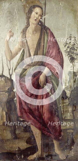 John the Baptist, 1470-1497. Creator: Francesco Botticini.