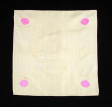 Handkerchief, American, 1883. Creator: Unknown.