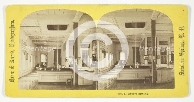 Geyser Spring, 1875/99. Creator: Baker & Record.