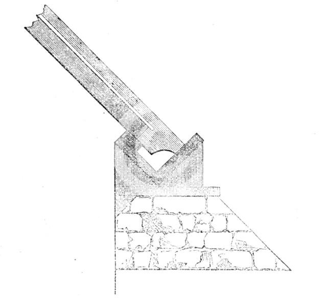 The International Exhibition: section of a lean-to hothouse, 1862. Creator: Unknown.