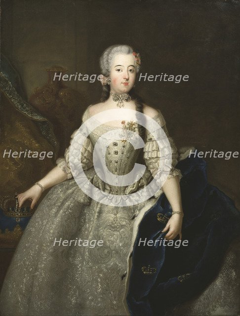 Portrait of Louisa Ulrika of Prussia (1720-1782), Queen of Sweden.