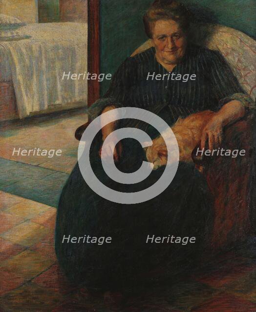 La signora Virginia, 1905. Creator: Boccioni, Umberto (1882-1916).