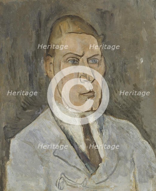 Gustaf Hellström, 1882-1953, writer, 1913. Creator: Nils Dardel.