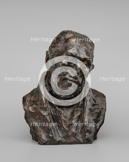 François-Pierre-Guillaume Guizot, model c. 1832/1835, cast 1929/1950. Creator: Honore Daumier.