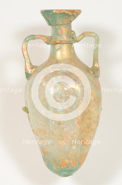 Doubled-Handled Flask, 4th-5th century. Creator: Unknown.