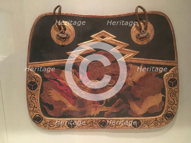 Saddle Flaps (Aori), Japanese, 18th century. Creator: Unknown.