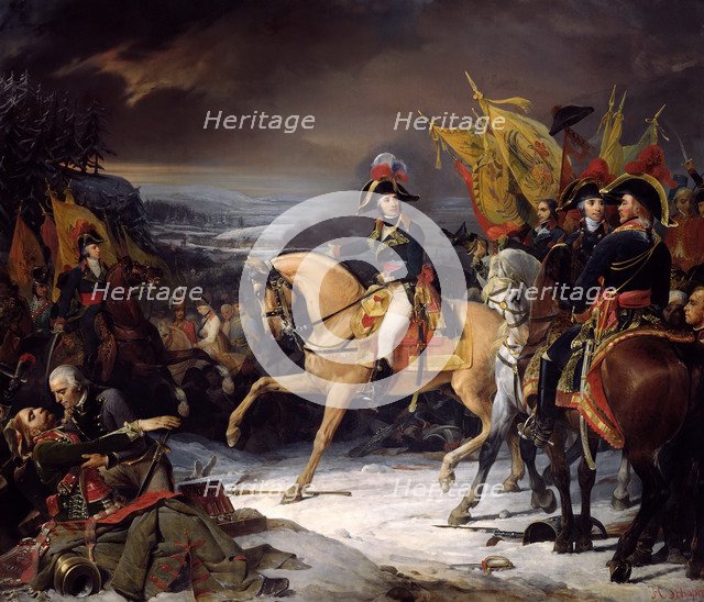 The Battle of Hohenlinden on 3 December 1800. Artist: Schopin, Henri-Frédéric (1804-1880)