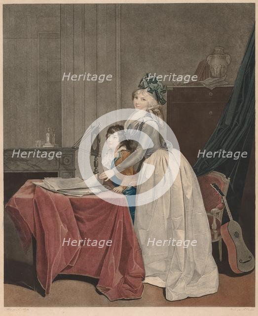 The Optical Viewer, c. 1794. Creator: Fréderic Cazenave (French).