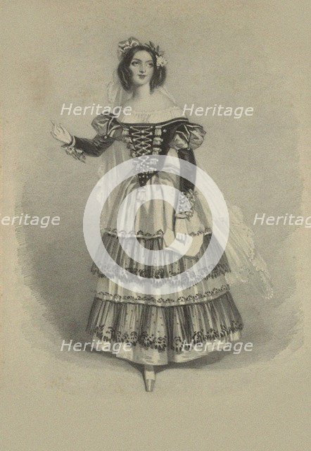 Mademoiselle Schieroni as Susanna in Le Nozze di Figaro by Wolfgang Amadeus Mozart.