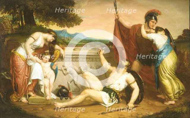 The Wages of War, 1848. Creator: Henry Peters Gray.