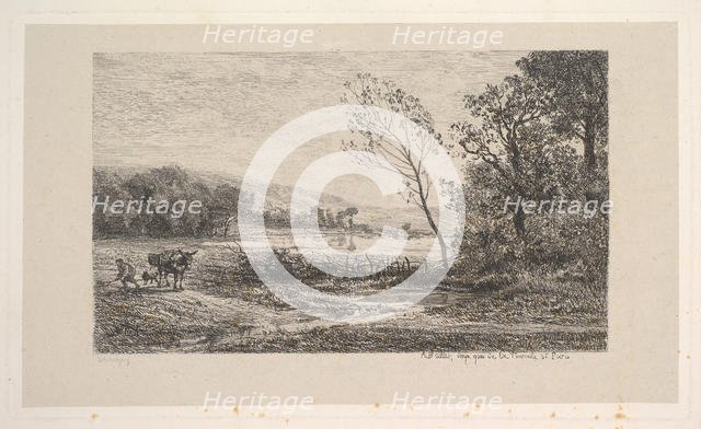 Autumn, 1848. Creator: Charles Francois Daubigny.