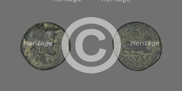 Coin Depicting the Goddess Athena, 387-301 BCE. Creator: Unknown.