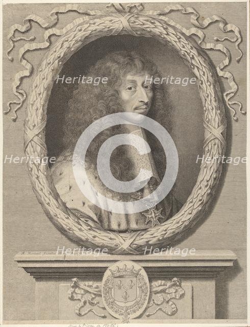 Louis II de Bourbon, Prince de Condé, 1662. Creator: Robert Nanteuil.