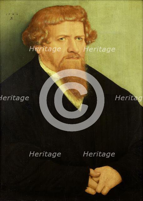 Portrait of a Man, 1548. Creator: Lucas Cranach the Younger.