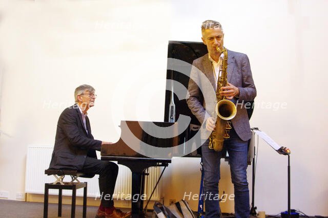 Darius Brubeck Quartet, NJA Fundraiser, Loughton Methodist Church, Essex, Sep 2021. Creator: Brian O'Connor.