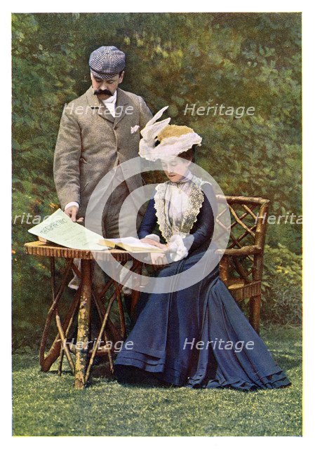 'Portraiture in Three Colours', 1901. Artist: Unknown