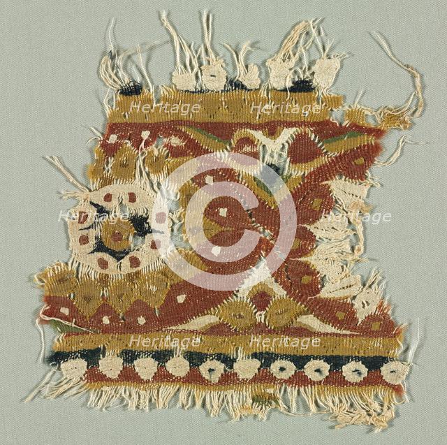 Fragment of a Border, 800s. Creator: Unknown.