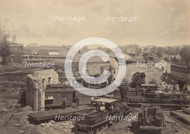 City of Atlanta, Georgia No. 1, 1860s. Creator: George N. Barnard.