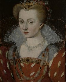 Portrait of Louise of Lorraine (1553-1601), after 1575. Creator: Unknown.