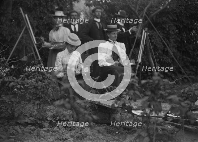 Painting Expedition,c1903. Creator: James McDonald.