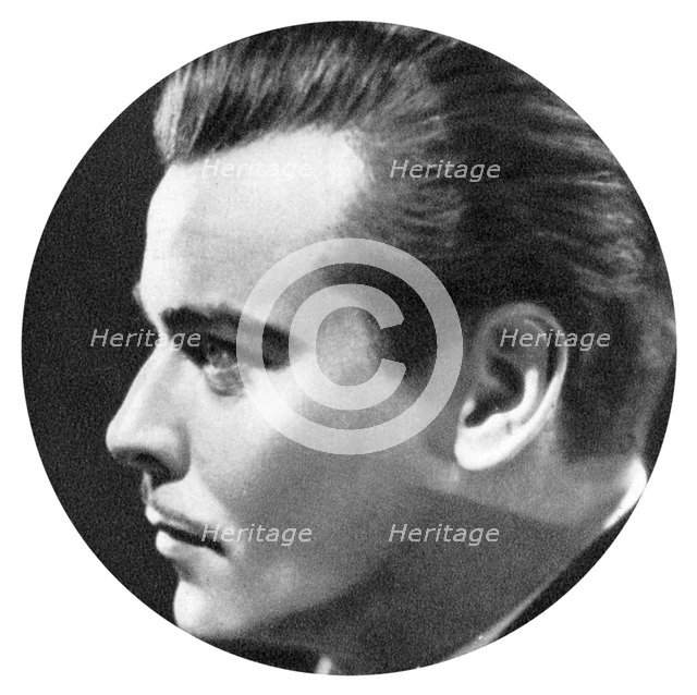 Nils Asther, Danish-born Swedish stage and film actor, 1934-1935. Artist: Unknown