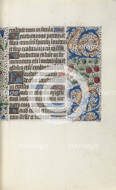 Book of Hours (Use of Rouen): fol. 44r, c. 1470. Creator: Master of the Geneva Latini (French, active Rouen, 1460-80).