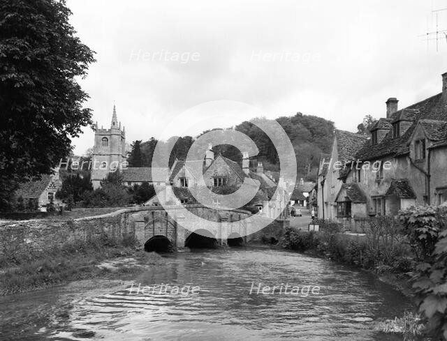 Castle Coombe, Somerset, c1955. Creator: Arthur Charles Kirby Ware.
