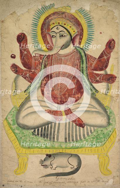 Ganesha, 1800s. Creator: Unknown.