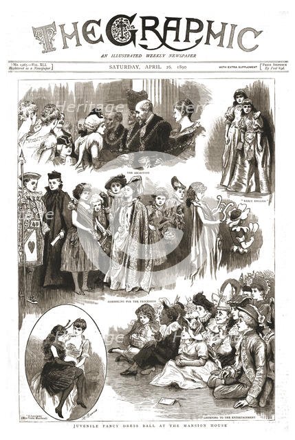 ''The Graphic, Front Cover Saturday April 26, 1890', 1890. Creator: Unknown.