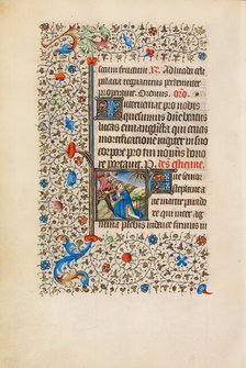 The Stoning of Saint Stephen; Book of Hours, about 1440-1450. Creator: Workshop of the Bedford Master.