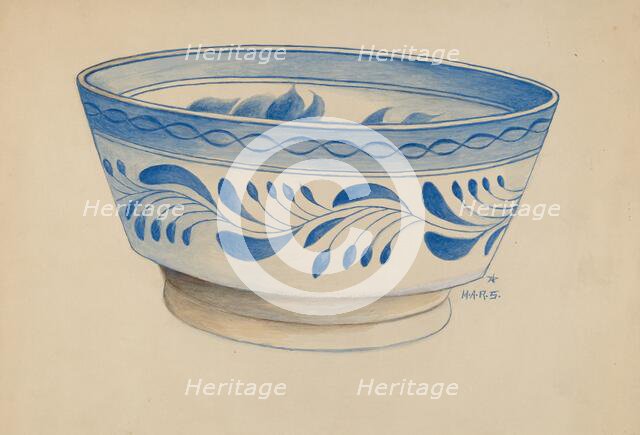 Fruit Bowl, c. 1936. Creator: Margaret Stottlemeyer.