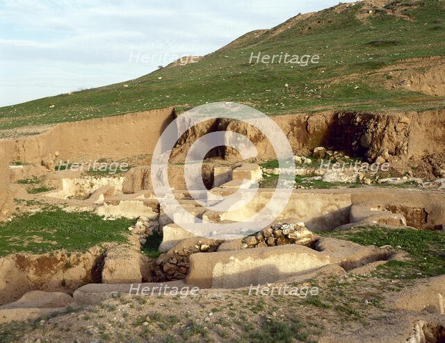 Ruins of lower town, Ebla, Syria, 2001. Creator: LTL.