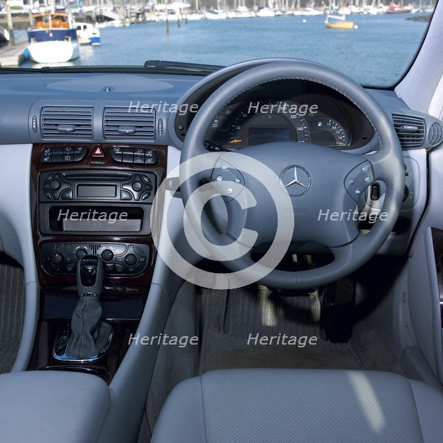 2003 Mercedes Benz C270 Estate. Artist: Unknown.