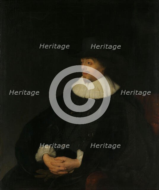 Portrait of Constantijn Huygens (1596-1687), ca. 1628-1629. Creator: Lievens, Jan (1607-1674).