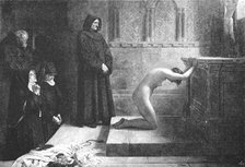 'Pictures of the Year - V. "St Elizabeth of Hungary's Great Act of Renunciation", 1891. Creator: Unknown.