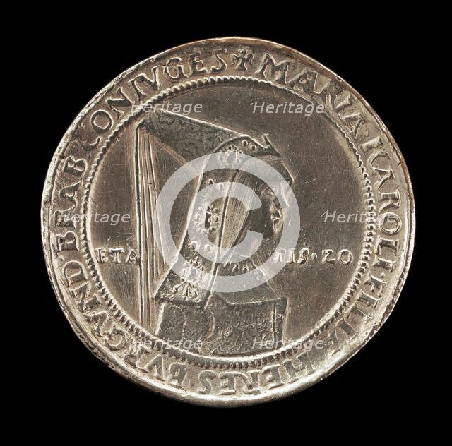 Maria of Burgundy, 1547-1482, First Wife of Maximilian I 1477 [reverse], 1500 or after. Creator: Unknown.