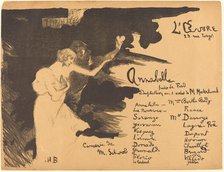 Annabella ('Tis Pity She's a Whore), 1894. Creator: Henry Bataille.