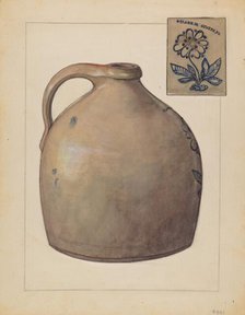 Jug, 1936. Creator: Jessica Price.