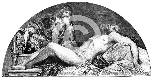 Joseph Ribera, Spanish artist active in Italy, c1880-1882.Artist: Hans Makart