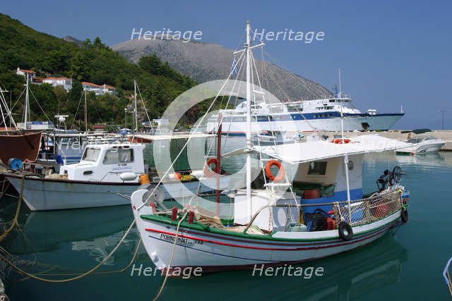 Harbour of Poros, Kefalonia, Greece