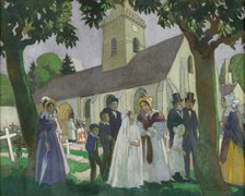 Première communion de Léopoldine à Fourqueux, 1933. Creator: Maurice Denis.