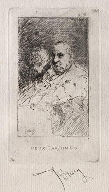 Deaux Cardinaux. Creator: Mariano Fortuny y Carbó (Spanish, 1838-1874).