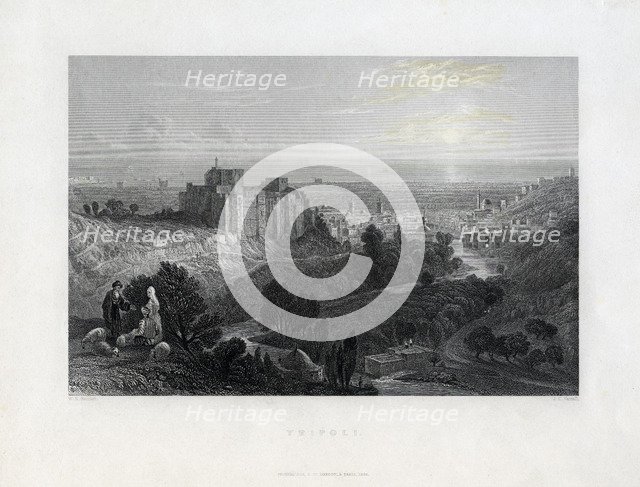 Tripoli, Lebanon, 1836. Artist: JC Varrall
