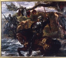 'Lancelot du Lac', 1886. Artist: Sir John Gilbert